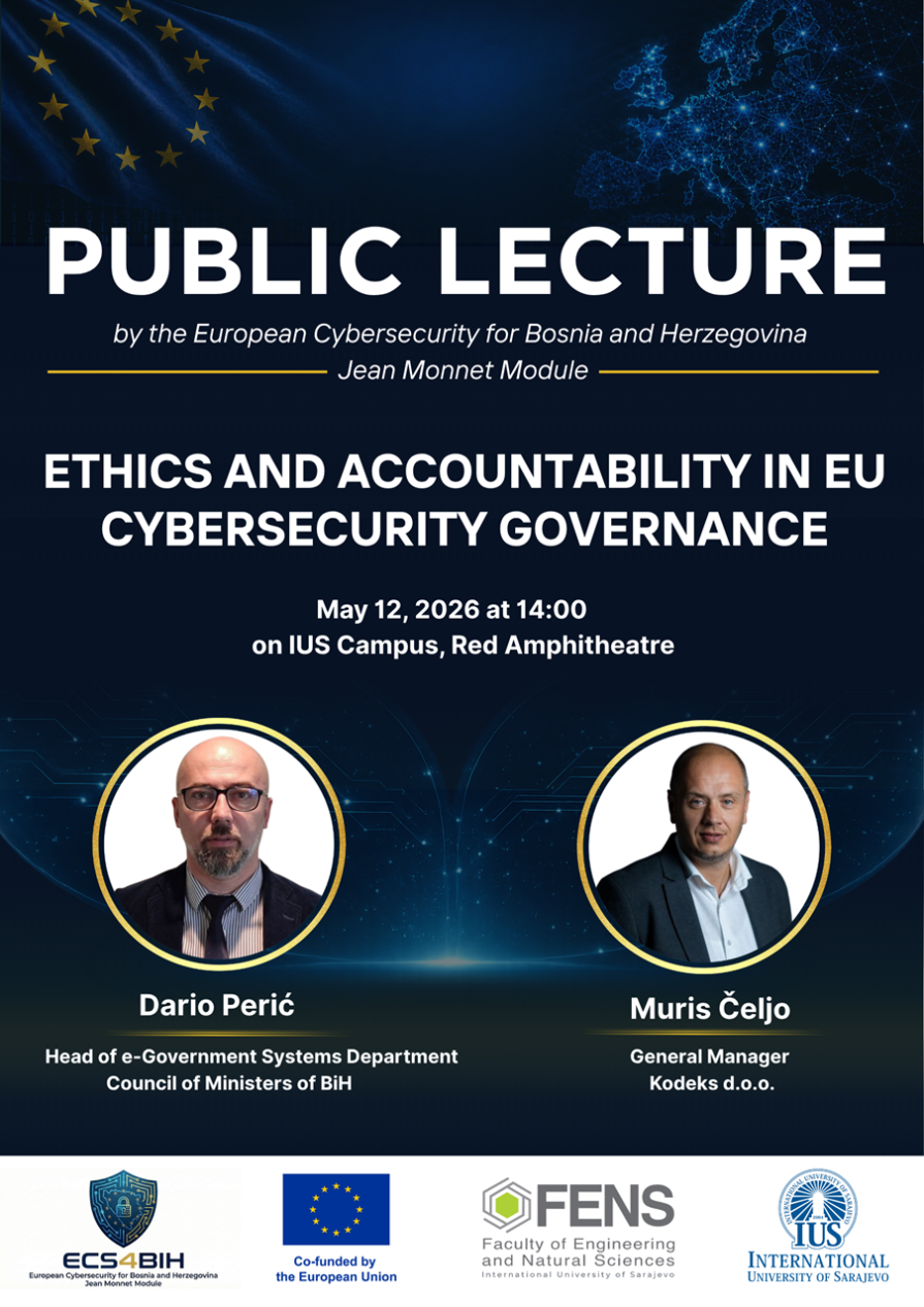 Public Lecture: Ethics and Accountability in EU Cybersecurity Governance