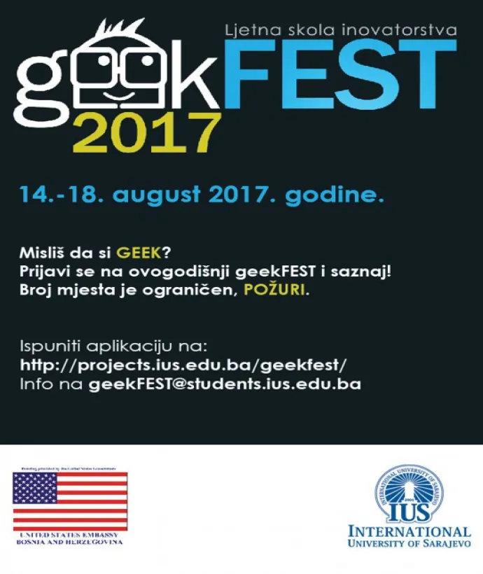 Ljetna škola inovatorstva geekFEST2017