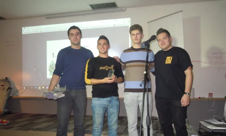 Admir Ferhatović and Ali Husić won Hackathon
