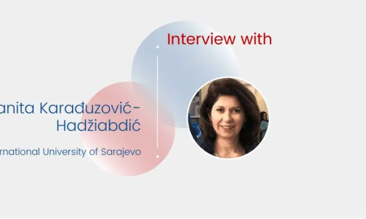 Assistant Professor, Dr. Kanita Karađuzović – Hadžiabdić gives an interview to EHMA’s Executive Director on COVIRNA project